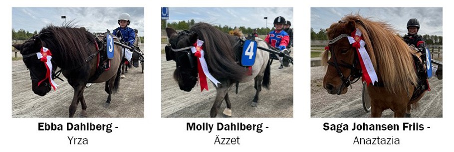 Deltagare lopp 7 och lopp 11